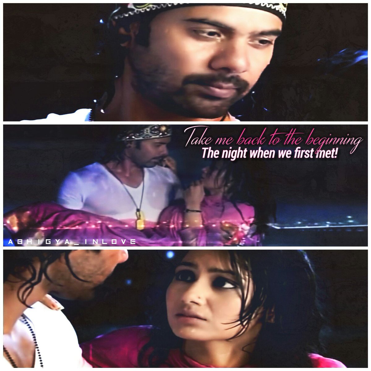 tishaiinlove's tweet photo. ♡Take me back to the beginning..The night when we first met!♡😍💕 #2yearsofkkb #AbhiGya #kumkumbhagya #TiSha #Congrats https://t.co/qTBnbadFf8