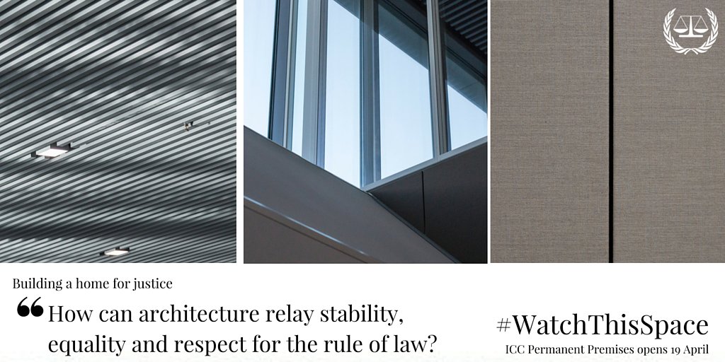 "How can architecture relay stability, equality and respect for the rule of law"? #WatchThisSpace