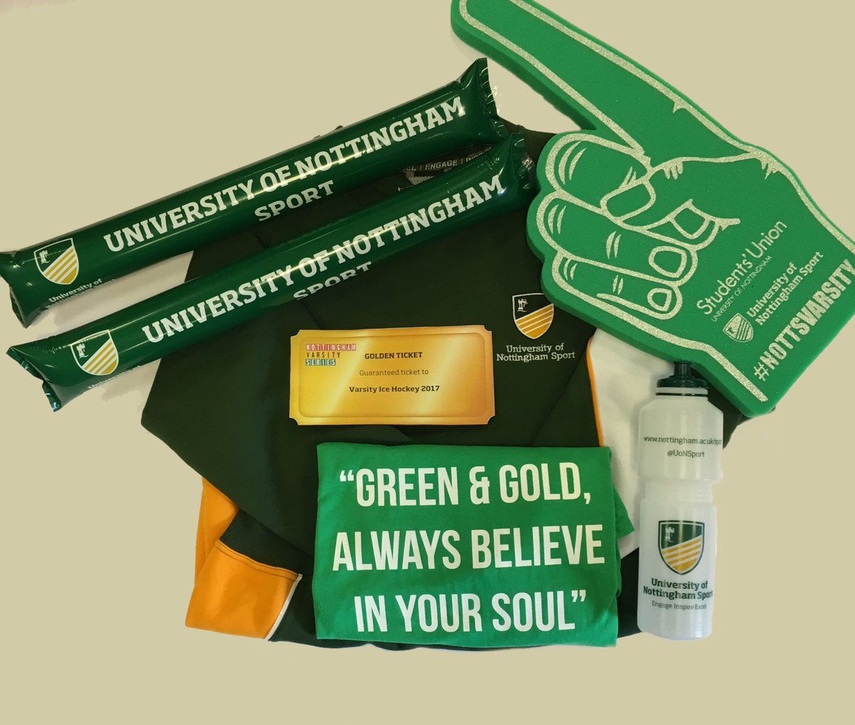 COMPETITION: Follow &amp; tweet a #NottsVarsity selfie to win 2x 2017 Ice Hockey tickets &amp; exclusive stash! Ends May 13!