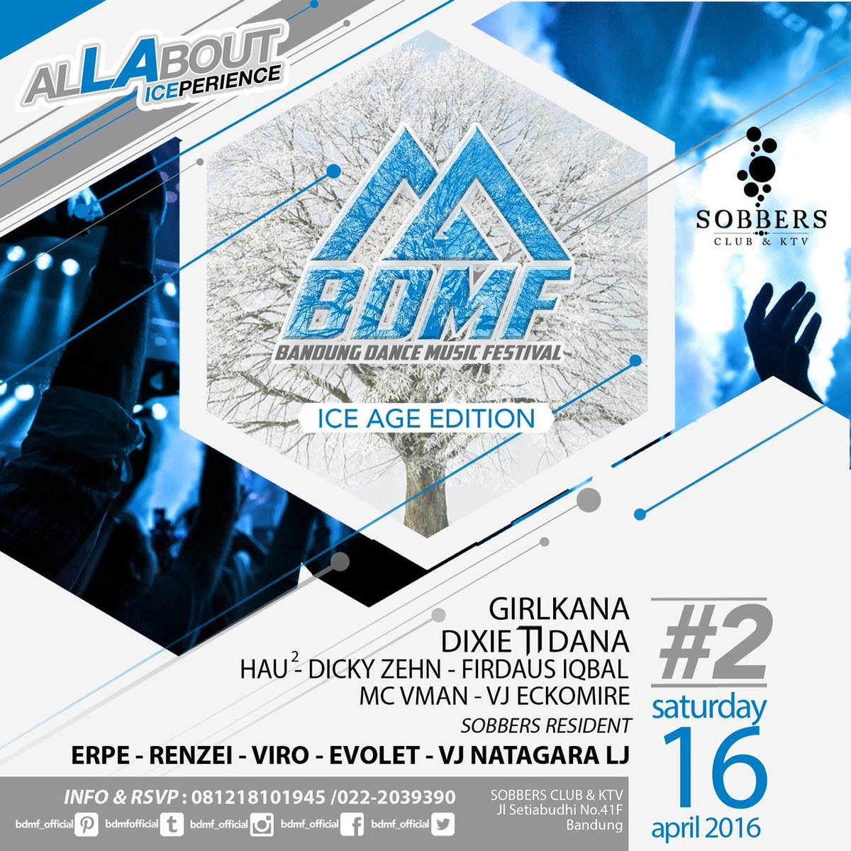 Saturday 16 April #BDMF2016 <a href="/SOBBERS_CLUB/">Sob</a> w/ <a href="/DJ_Girlkana/">Girlkana Andina</a> <a href="/dixie1945mf/">Danny Subrata</a> <a href="/daanamd/">Dana 1945MF</a> <a href="/DickyZehn/">Dicky R Tamami</a> <a href="/Firdaus_iqbal/">FIRDAUS IQBAL</a>