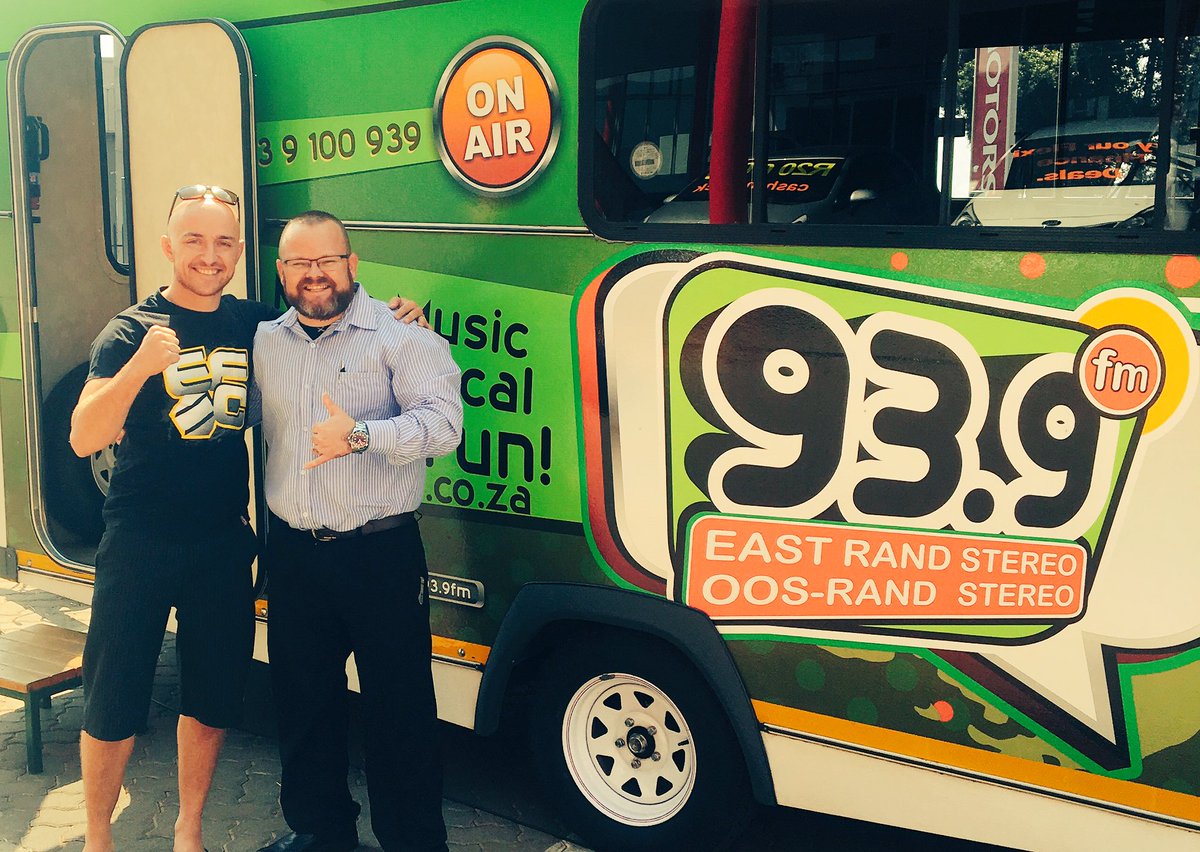 <a href="/EFCworldwide/">EFC Worldwide</a> <a href="/DominatorDoyle/">Cedric Doyle</a> on @eastrandstereo about #efc48 in 15min <a href="/krugerjpMMa/">jp kruger</a> @Franamma <a href="/TumisangMadiba/">The President</a>