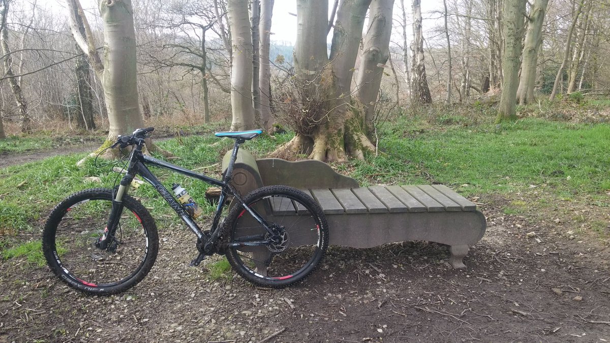 SITM_MTB's tweet photo. Lovely muddy ride today. Found some lovely, if not slippy singletrack. #yearsley #mtb #dtswisswheels #26"aintdead https://t.co/xDb4jSgWAl