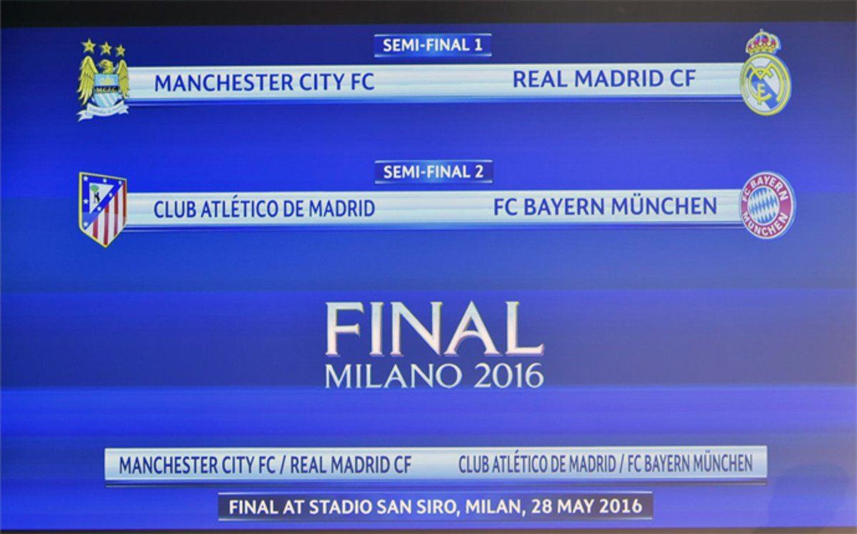 sport's tweet photo. #UCLdraw🏆| Días y horarios de las semis de Champions
👉https://t.co/7qMIMfQLoS https://t.co/fMSudriyye