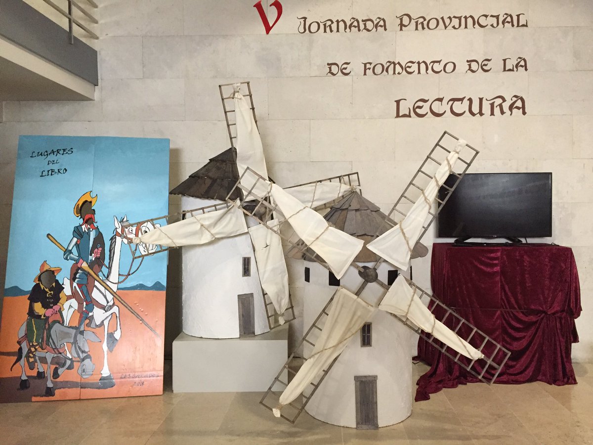 Todo preparado para inaugurar el lunes la V Jornada Provincial de Fomento de la Lectura. #FomentoLecturaZamora