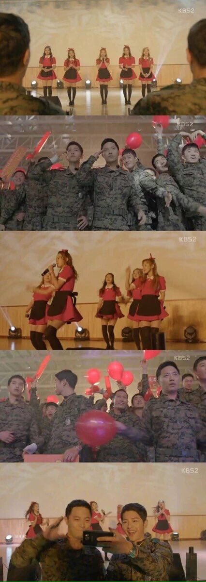 hn_nani1021's tweet photo. when your boyfriend are so cool af in front of you but change 360 deg when going to the concert #DescendantsOfTheSun https://t.co/42MO6NSjkj