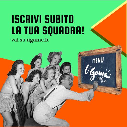 Ultimo giorno per iscrivere la vostra squadra a UGame. #streetfood #Palermo 16 e #17aprile ugame.it