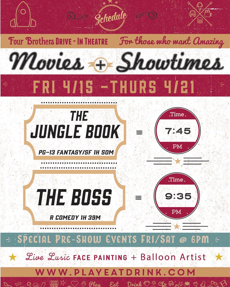 FourBrothersDriveIn (@fbdrivein) on Twitter photo 