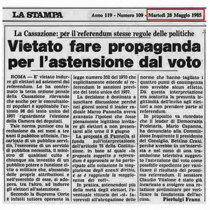 ultimenotizie's tweet photo. Vietato fare propaganda per l'astensione al voto.
#referendum17aprile https://t.co/4HtPF5xMKl