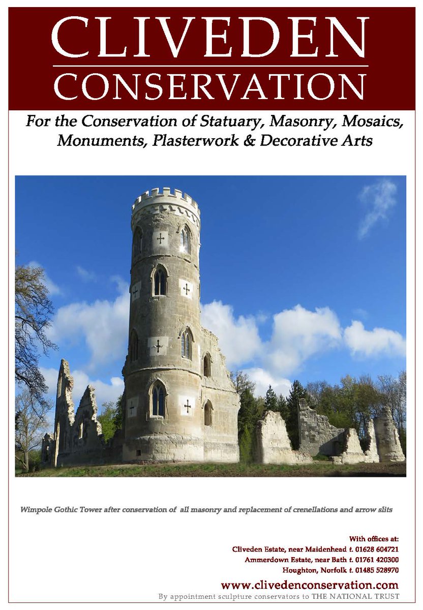 ClivedenConserv's tweet image. Did you hear the news? ow.ly/4mIKr6 Wimpole Folly wins EU Cultural Heritage award, @ClivedenConserv as MC