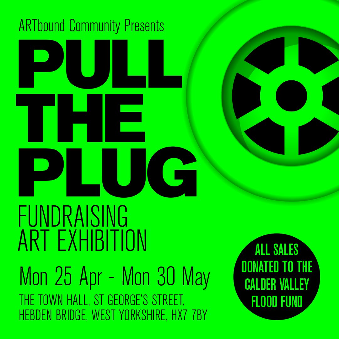 #happyfriday 'Pull the Plug' launch Mon 25th Apr-Mon 30th May. <a href="/FeliciaHandmade/">i'm a rebel - soul rebel...</a> <a href="/KreativeBomb/">Jonathan Robertson</a> <a href="/PEGpress/">P E G p r e s s</a> @bryonygood