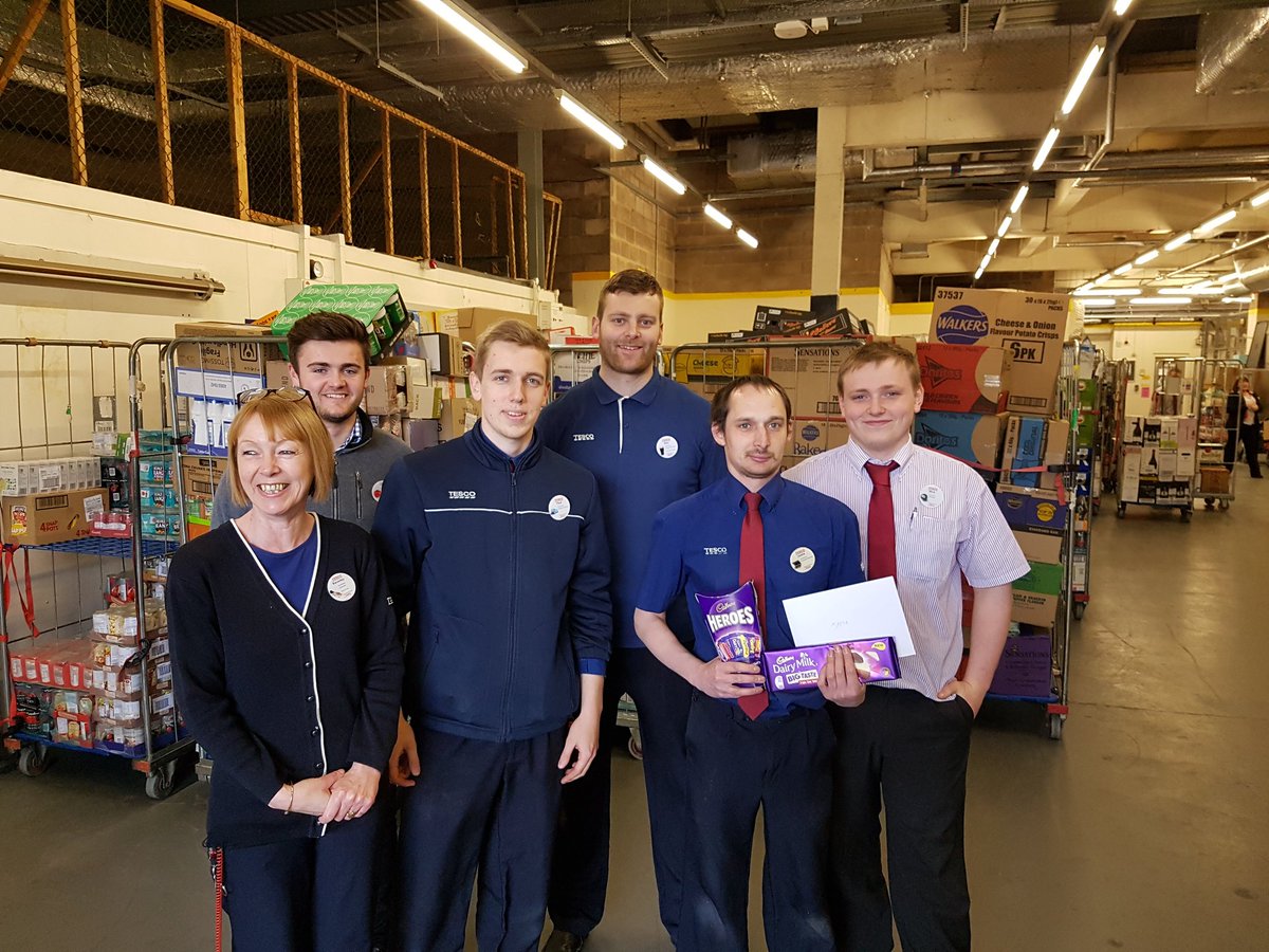 Celebrating Jamie turners birthday hope you had a good one pal from the Tesco clitheroe team <a href="/daberrisford/">Dan Berrisford</a>