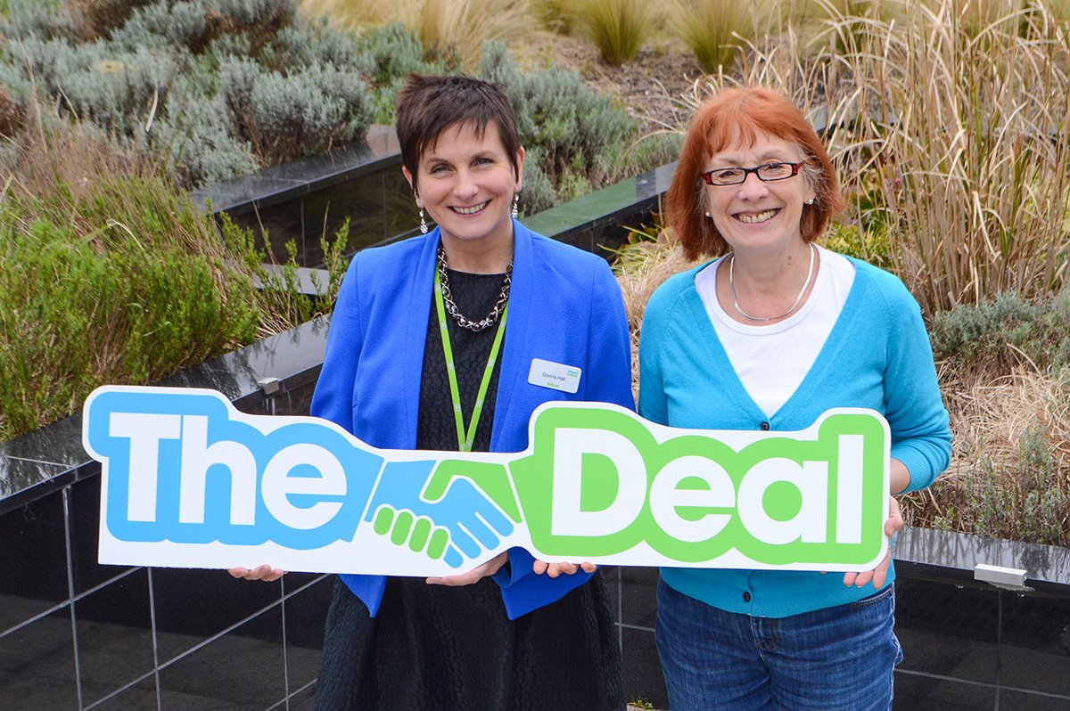 Leyther Pam Warhurst has brought Incredible Edible to Wigan Borough today. Watch this space! <a href="/incredibledible/">Original IET</a>