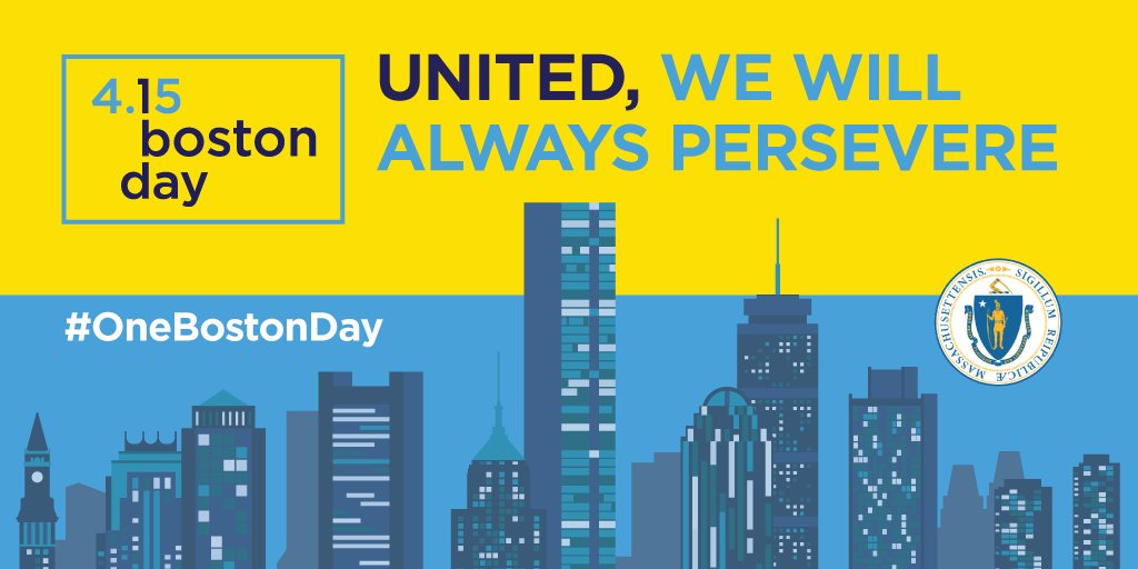 Today, we reflect, remember, and encourage kindness toward others: onebostonday.org  #OneBostonDay