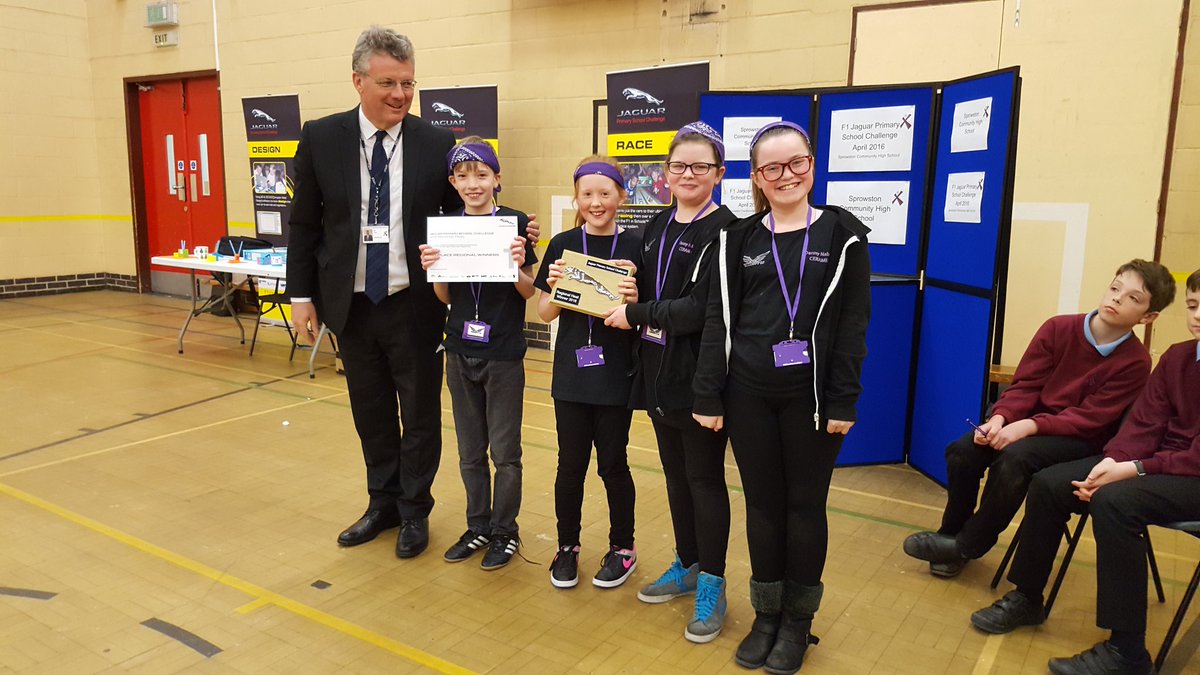 Well done to Tenacity team for winning the Regional Jaguar Final at <a href="/sprowstonhigh/">Sprowston Community Academy</a> yesterday.