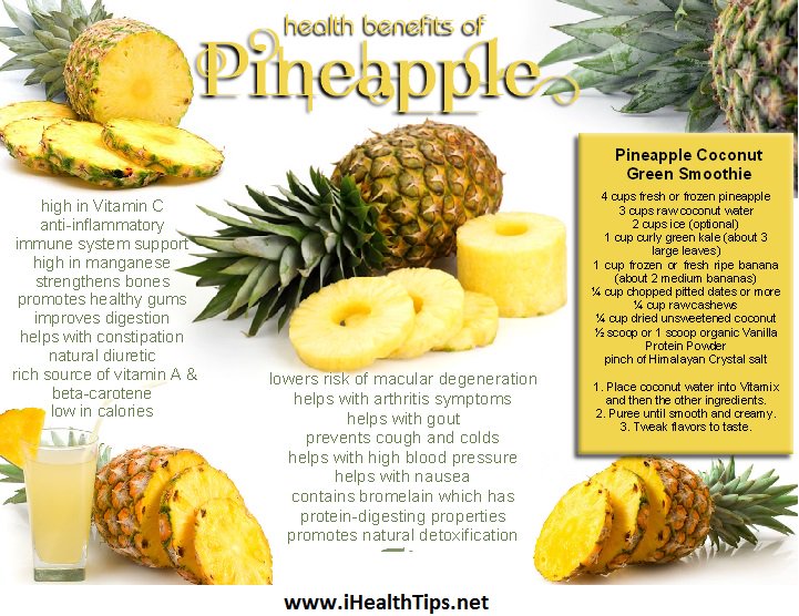 goohealthy's tweet image. Pineapple