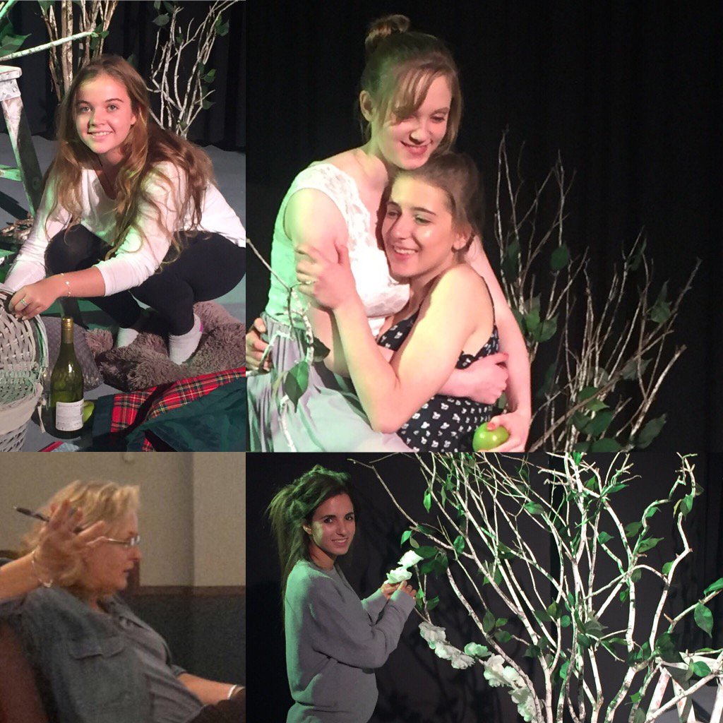 Peta_Hanly's tweet photo. @SSGCspirit. The cast and crew of "Tremulous" having fun in Drama Tech rehearsals for GRADs Festival. https://t.co/0NXLIQu6Qw