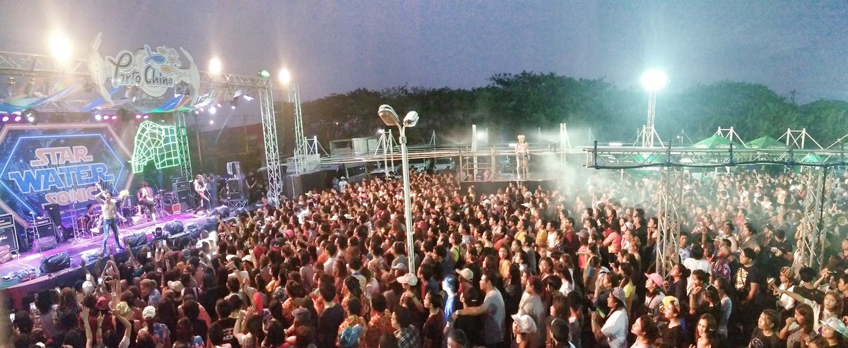 คนเยอะมากๆๆๆ <a href="/mootono_pk/">โตโน่ ภาคิน</a>  #Starwatersonic #โตโน่ #PortoChino