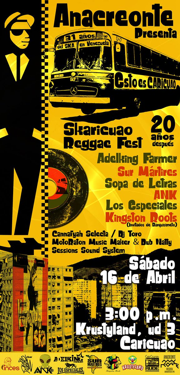 #caricuao Corre la voz y lleguen temprano de 3:00PM A 8:00PM