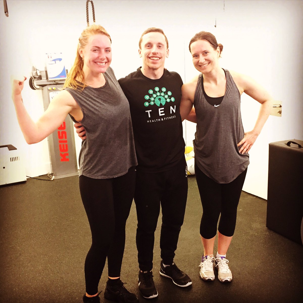 TerrellRebecca's tweet photo. Gregs last #HIIT class @TenHealthFit before he starts his new adventure in Australia! We will miss you ❤️💛💚💙💜 https://t.co/lu48YsQ51K