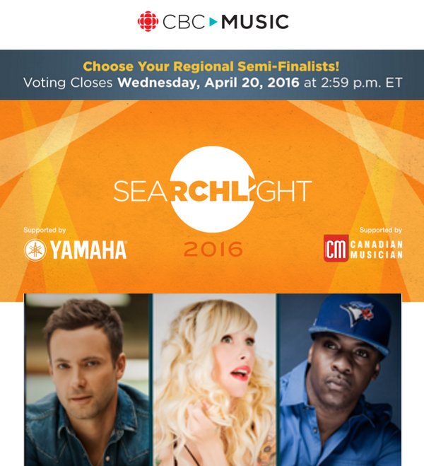 MusicYYZ's tweet photo. Check out Toronto #Searchlight profiles https://t.co/Qaxz0je6kH via @CBCMusic Voting ends April 20 #TOMusicCity https://t.co/FRAg7i0gJT