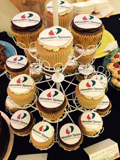 charityspoon's tweet photo. A big thank you to @mrsephotography who held a cake sale raising money for Wooden Spoon. Don't they look fantastic?! https://t.co/41ZIOfolKx