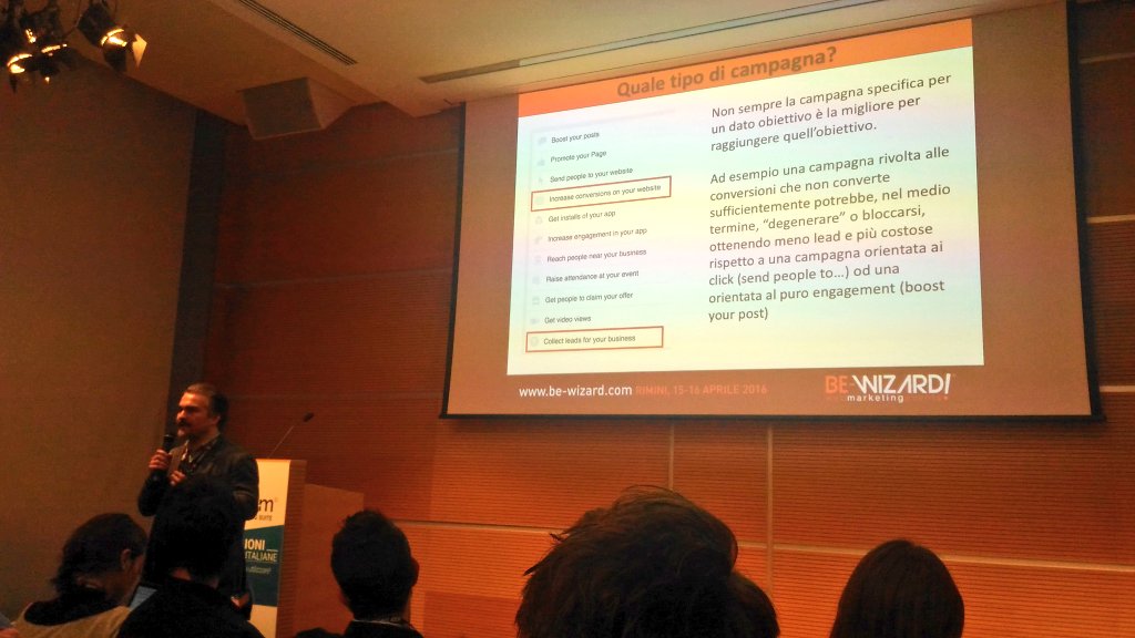 ireschilla's tweet photo. A volte per ottimizzare una campagna basta cambiare obiettivo cc @fsutto #BeWizard #FacebookAdvanced https://t.co/BljBr50jYP