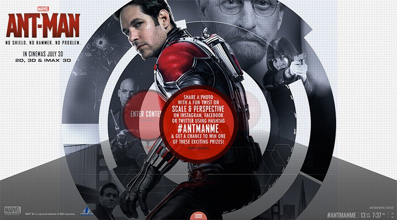 Cray_Digital's tweet photo. It's great to know that my work was used for promo social game for #Marvel movie #AntMan  
https://t.co/ahbbl49xuz https://t.co/6huyjFuXmf