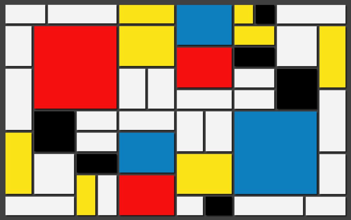 DesignbyNU's tweet image. En el #DiaMundialDelArte  compartimos este #Mondrian ¡porque nos encanta! :)