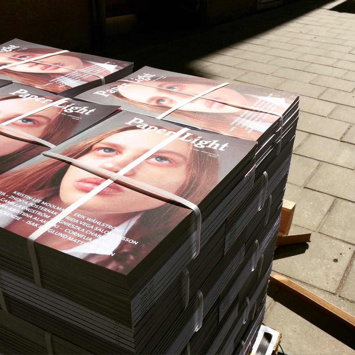 This arrived and looks SO good! Paper Light no. 3 by <a href="/fridavega/">frida vega</a> <a href="/orvet/">Jaan Orvet</a> &amp; <a href="/knivsyster/">knivsyster</a>(IG). On sale soon! #paperlight