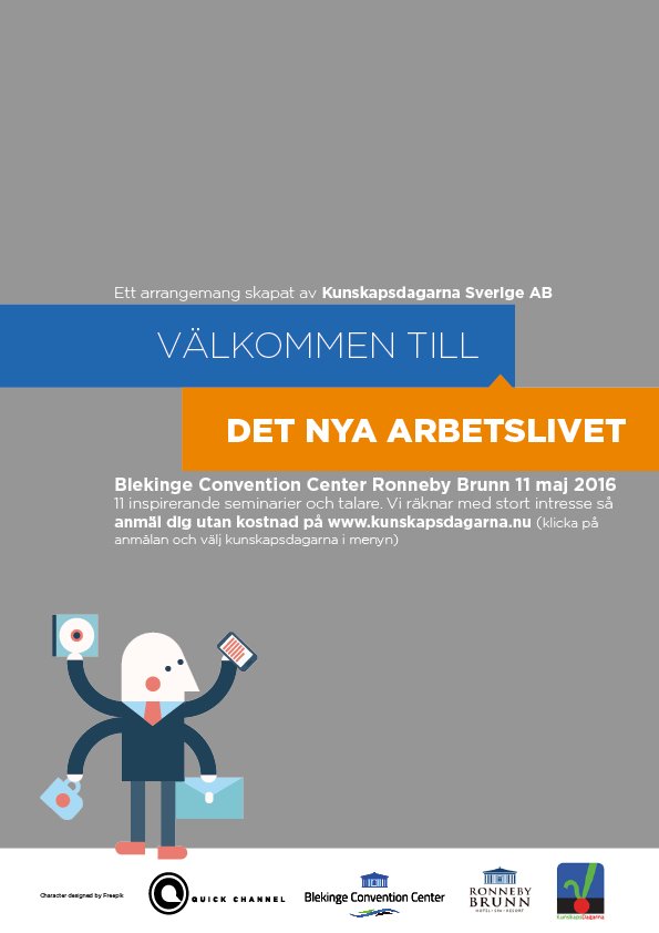 abiliteam_ab's tweet photo. Kom och träffa oss på Det nya arbetslivet den 11 maj på Blekinge Convention Center! Anmälan: https://t.co/qtMMzGoAiR https://t.co/c1dEYj9ir4