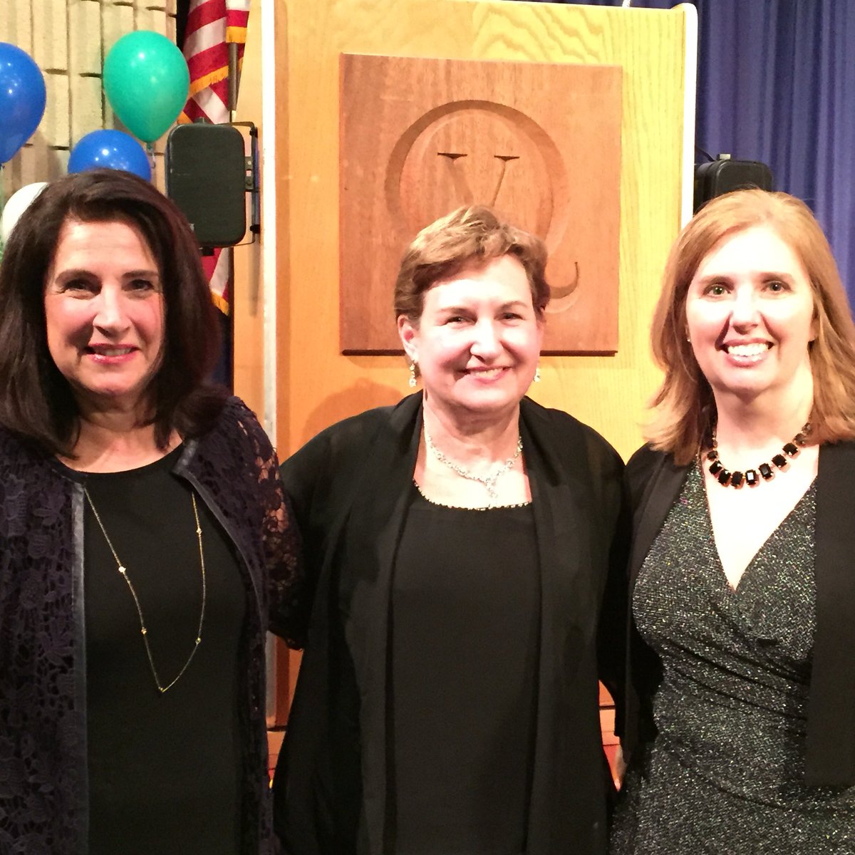CTCPAbonnie's tweet photo. 3 leaders in #CTManufacturing - Bonnie @CONNSTEP Mary @AcmeWire and Kelli of Sound Mfg #EAMA #CTBiz https://t.co/q8pRT18aPa
