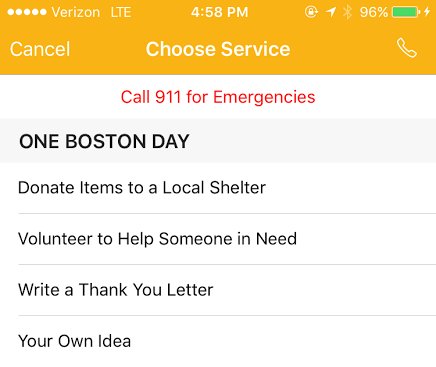 BOS311's tweet image. Tell us how you're making a difference for #OneBostonDay. You can use the @BOS311 app to share acts of kindness.