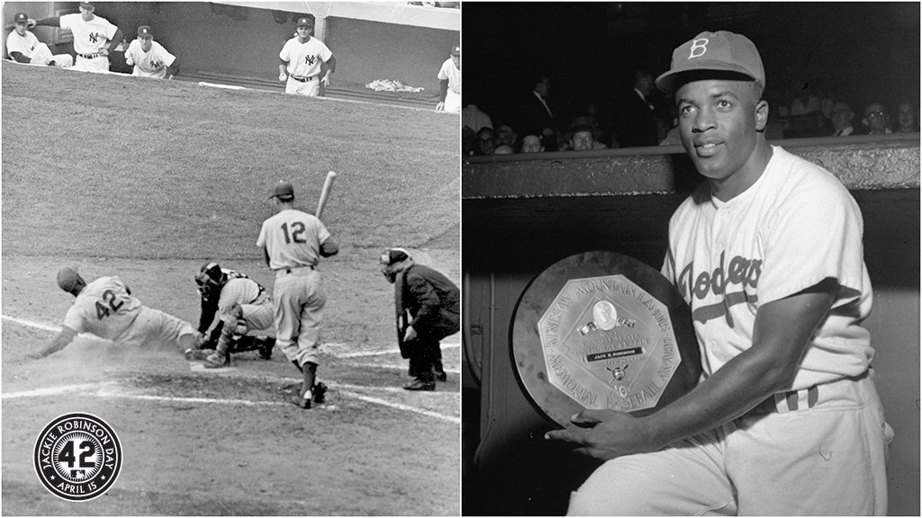 Cubs's tweet photo. Today we all wear No. 42 to honor the barriers broken by Hall of Famer, Jackie Robinson. https://t.co/XLGtMIbHd4 https://t.co/ZzsYkRJCwb