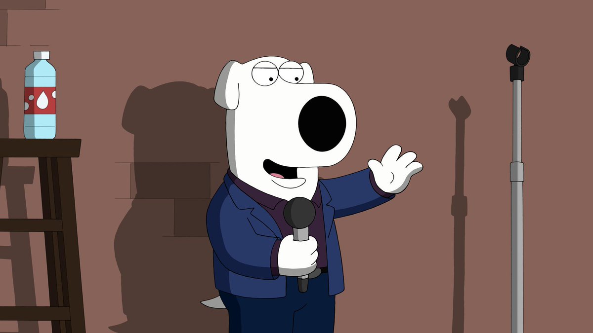 Family Guy On Twitter It S Brian Griffin Local Stand Up Comedian Familyguy Https T Co Cusflcwcq3