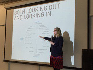 lontaylor's tweet photo. Fantastic @ixdachicago event last night on service design! Thanks to @aprilstarr, her students &amp; host @IITDesign https://t.co/jEji5q3a8s