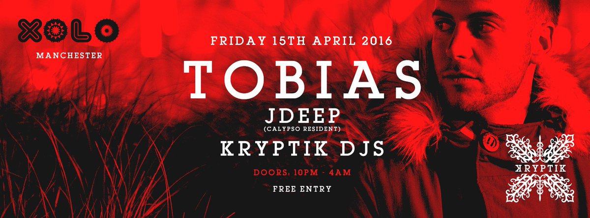 KomodoEvent's tweet photo. TONIGHT!!
NEW BRAND, NEW LOOK, NEW VIBE
Kryptik Events @XoloMCR FREE PARTY!
Tobias
JDEEP
+ support from Kryptik Djs https://t.co/6zK5wtg3Mu