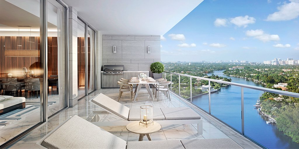 RIVAResidences's tweet photo. Enjoy outdoor entertaining and stunning panoramic views? You’ll love Riva’s terraces with built-in summer kitchens. https://t.co/TTO9SNCcVM
