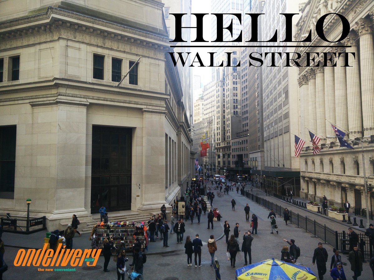 OnDeliveryNYC's tweet photo. Hello Wall Street! You can now order your favorite cuisine from Midtown and get it delivered to you in minutes! https://t.co/ByxvwegNcj
