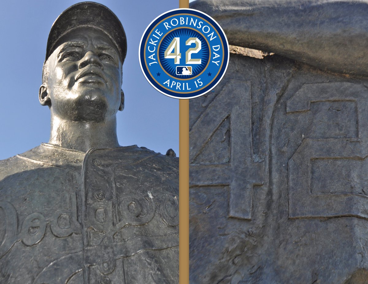 BKCyclones's tweet photo. Thank you Jackie.  #Remember42  #JackieRobinsonDay https://t.co/8uxuio0lsI