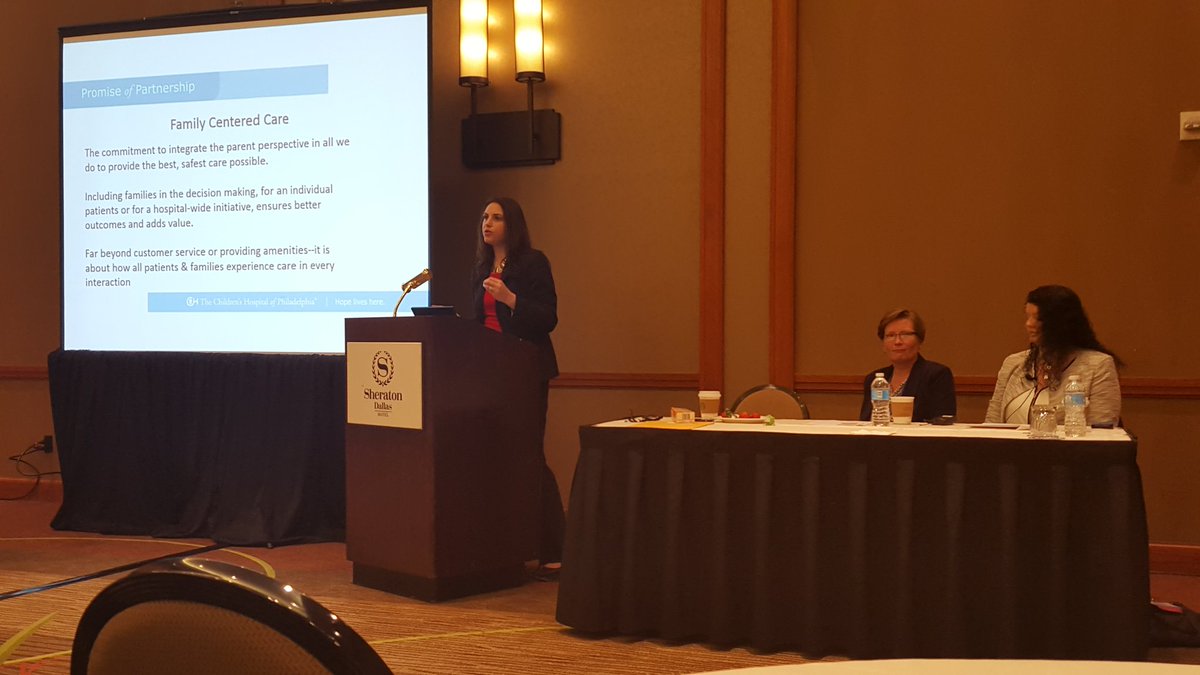 nmhagerty's tweet photo. @ChildrensPhila experts discuss family centered care at #ptexp16!!! https://t.co/6w3J4WNlQX