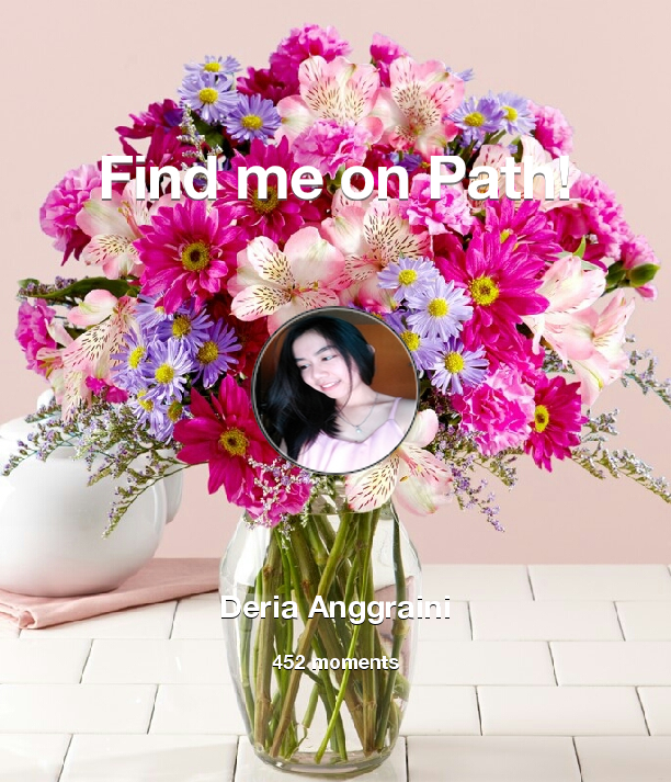 Dhea_Ang's tweet photo. Find me on #Path now! Go to https://t.co/k5kK3ERAMt https://t.co/Fec6OaAhwH