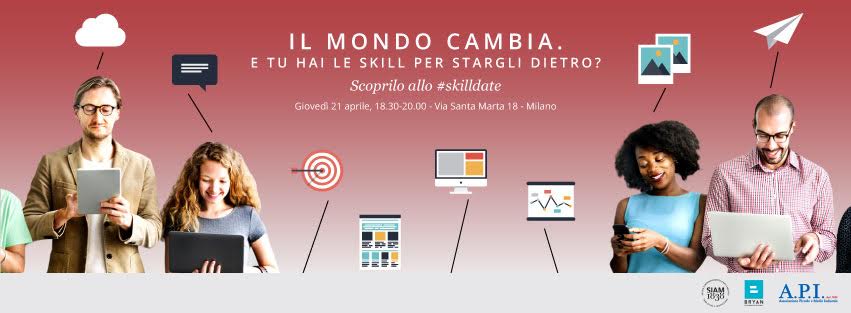 ArchitectaIA's tweet photo. Vi consigliamo l'evento Digital Academy di SIAM #Milano e .@BryanWebAgency: #skilldate info➡️https://t.co/MuHgWPmXOV https://t.co/qL0BziayYw