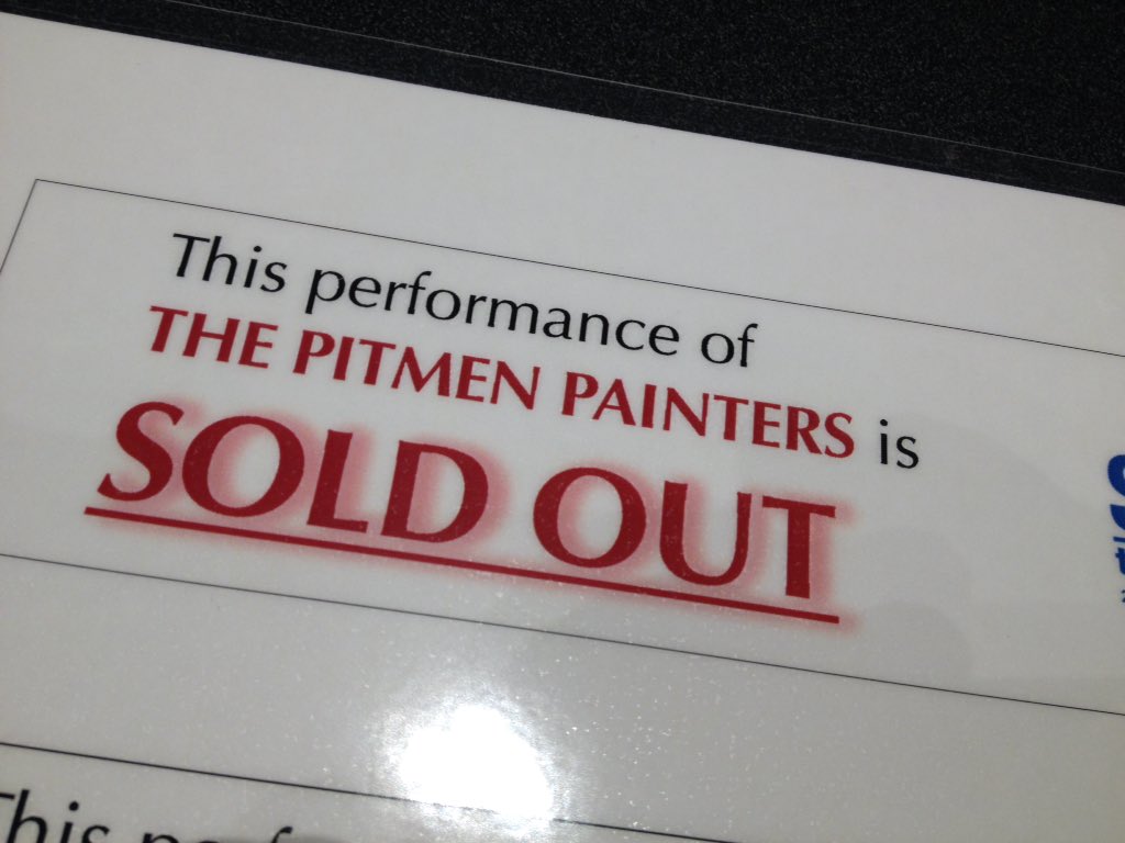 Sold out. Sorry if you don't already have tickets for closing night tonight. it's a full house.