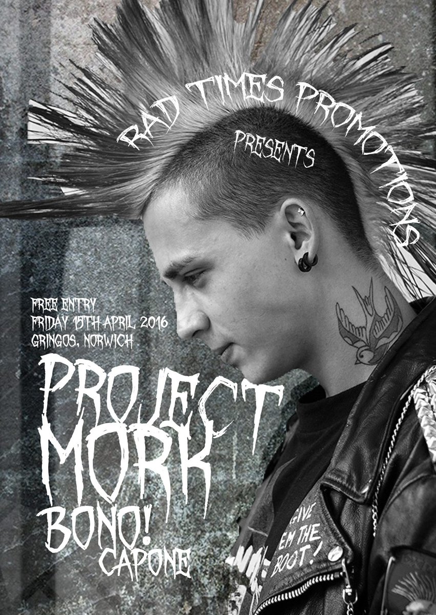 Rad Times Promotions (@radtimesuk) on Twitter photo TONIGHT // FREE ENTRY // <a href="/gringostequila/">Gringos Tequila Bar</a> // <a href="/projectmork/">project mork</a> #Bono #Capone // facebook.com/events/1705295… TONIGHT // FREE ENTRY // <a href="/gringostequila/">Gringos Tequila Bar</a> // <a href="/projectmork/">project mork</a> #Bono #Capone // facebook.com/events/1705295…