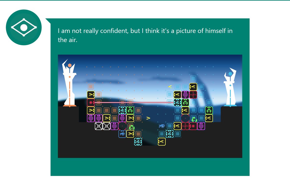 CapsuleGames_CH's tweet photo. So... #Microsoft's #captionbot thinks that Tower Offense is a pic of "himself in the air"...
Nice try ;) https://t.co/5mmCL5hbgL