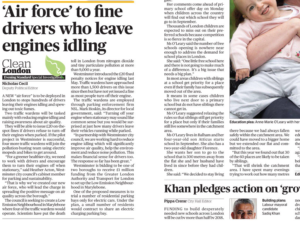 Clean Air in London tweet media