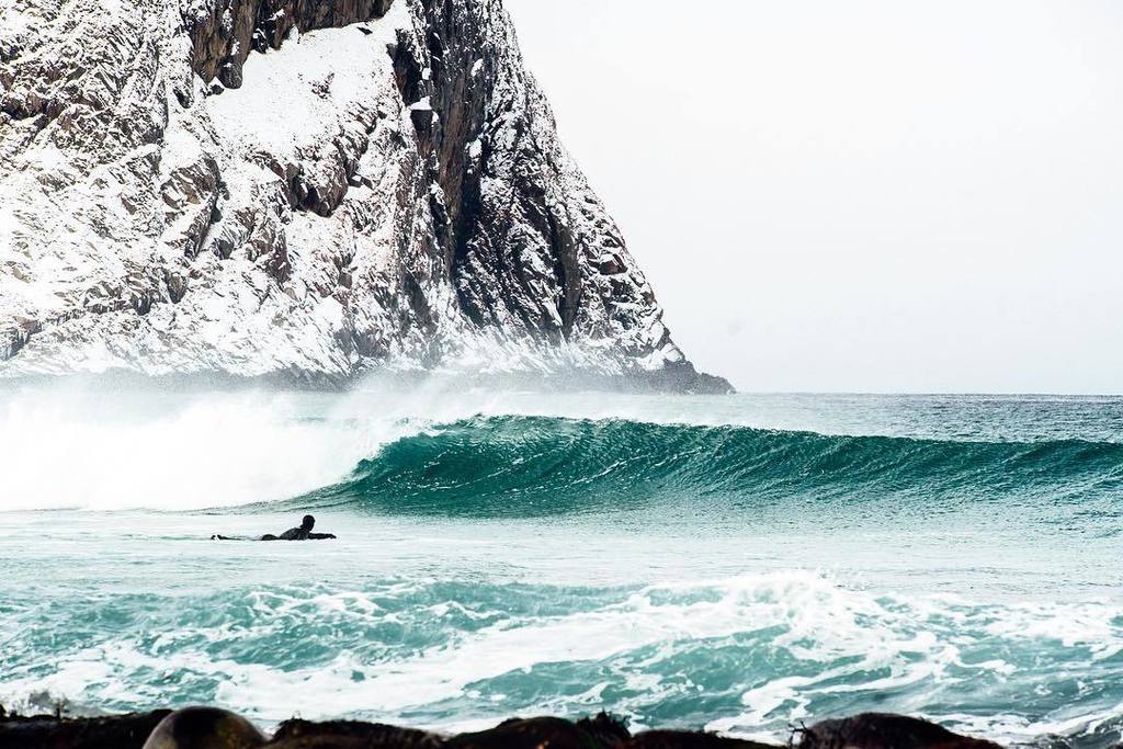 gjerluff's tweet photo. Pushing the limits ❄️❄️ Have a great weekend everyone! @north.life #arctic #surfing #surfp… https://t.co/5sSVYIVj2Z https://t.co/gmBI09c2Mm