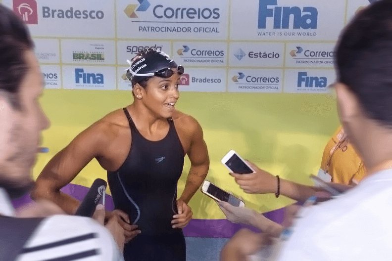 SESISP_esporte's tweet photo. @etiene_medeiros acaba de conquistar mais um índice olímpico! 100m borboleta com 58s49! #GoSesi #MariaLenk2016 https://t.co/3S43brTXFt
