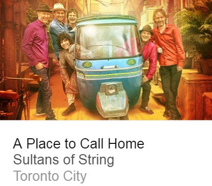 #FF Voting ends April 20 Checkout #Searchlight HT <a href="/angelasaini/">Angela Saini</a> @CoupsClaire <a href="/joysmusic/">Joy Phillips</a> <a href="/sultansofstring/">Sultans of String</a> #TOMusicCity