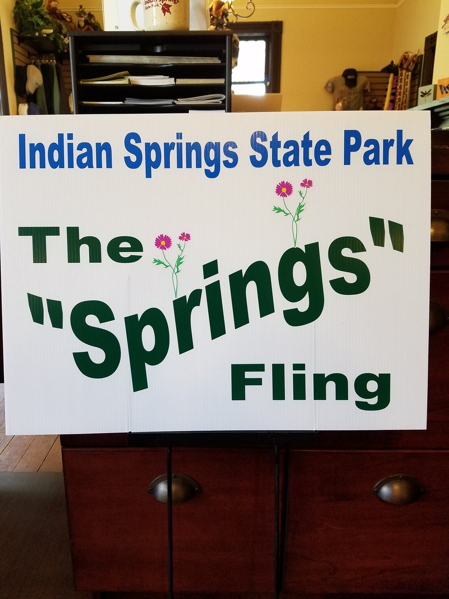 IndianSpringsSP's tweet photo. Prepping for #TheSpringsFling tomorrow. See you there! 
@ButtsCountyGa @friendsgapark @GaStateParks @FreshAirBBQue https://t.co/j96ghdy83E